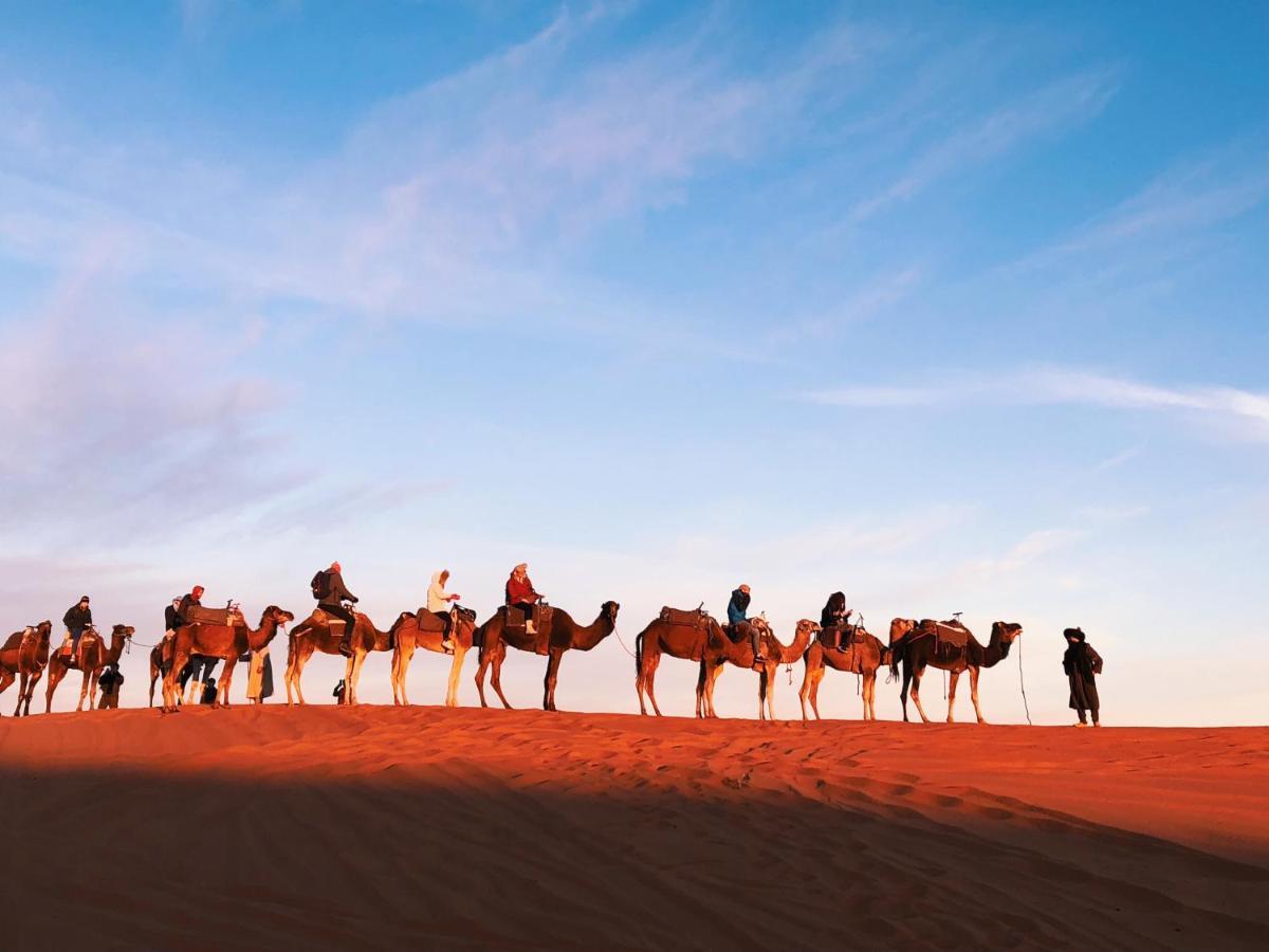 Desert Berber Fire-Camp Merzouga Eksteriør billede