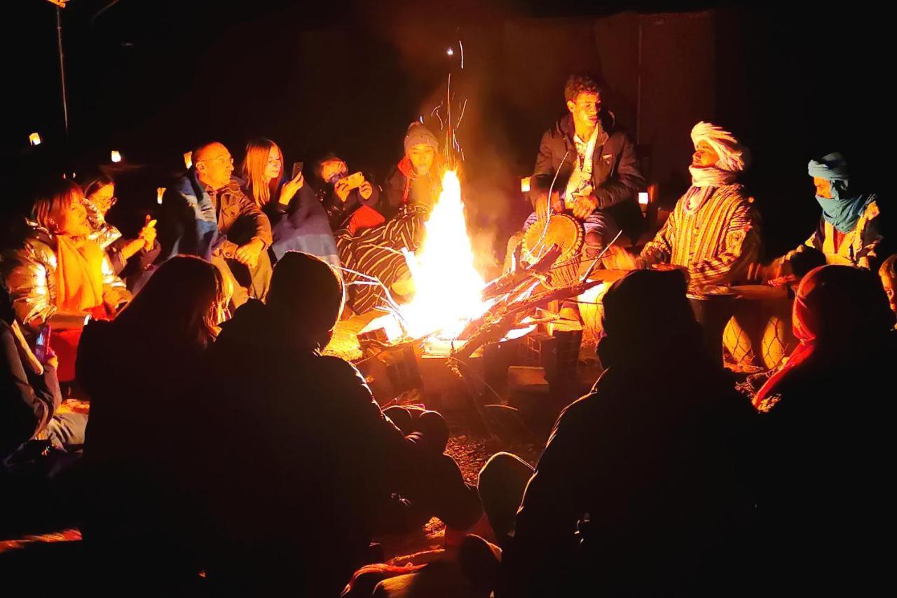 Desert Berber Fire-Camp Merzouga Eksteriør billede