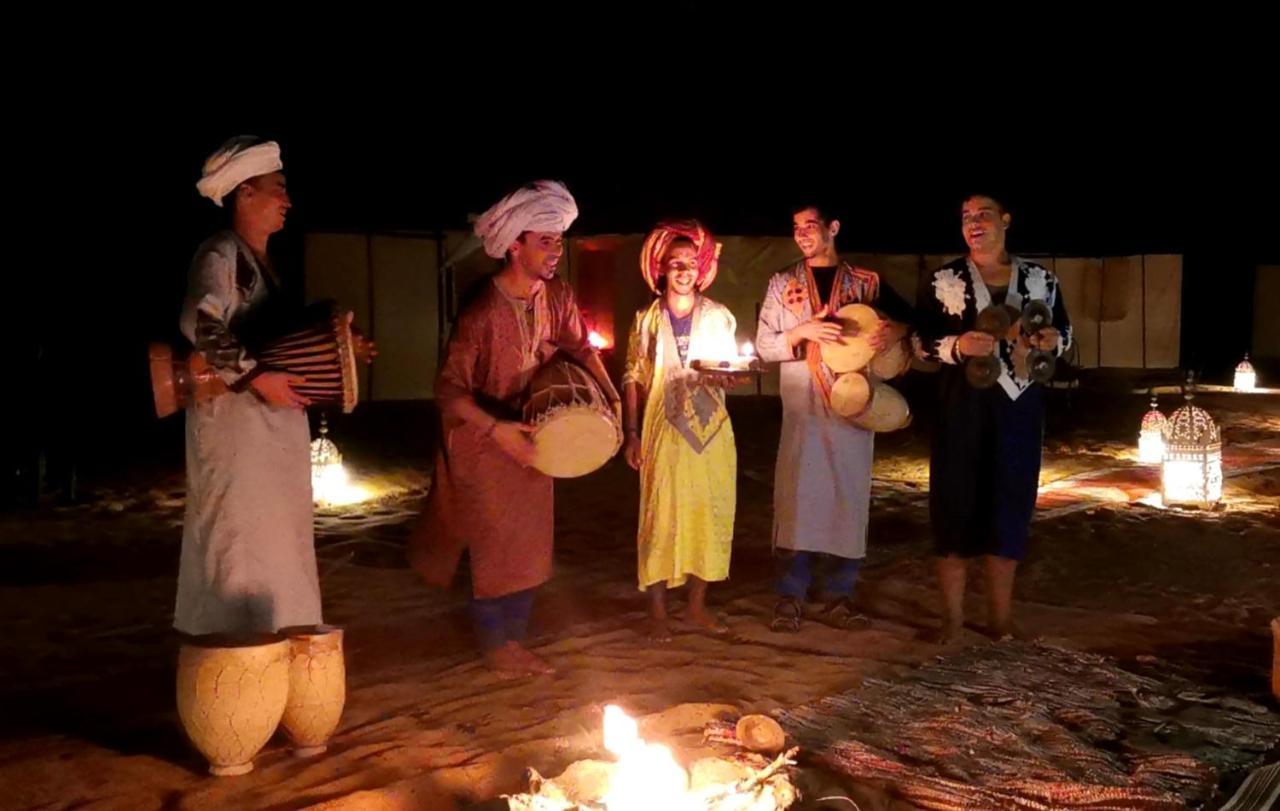 Desert Berber Fire-Camp Merzouga Eksteriør billede